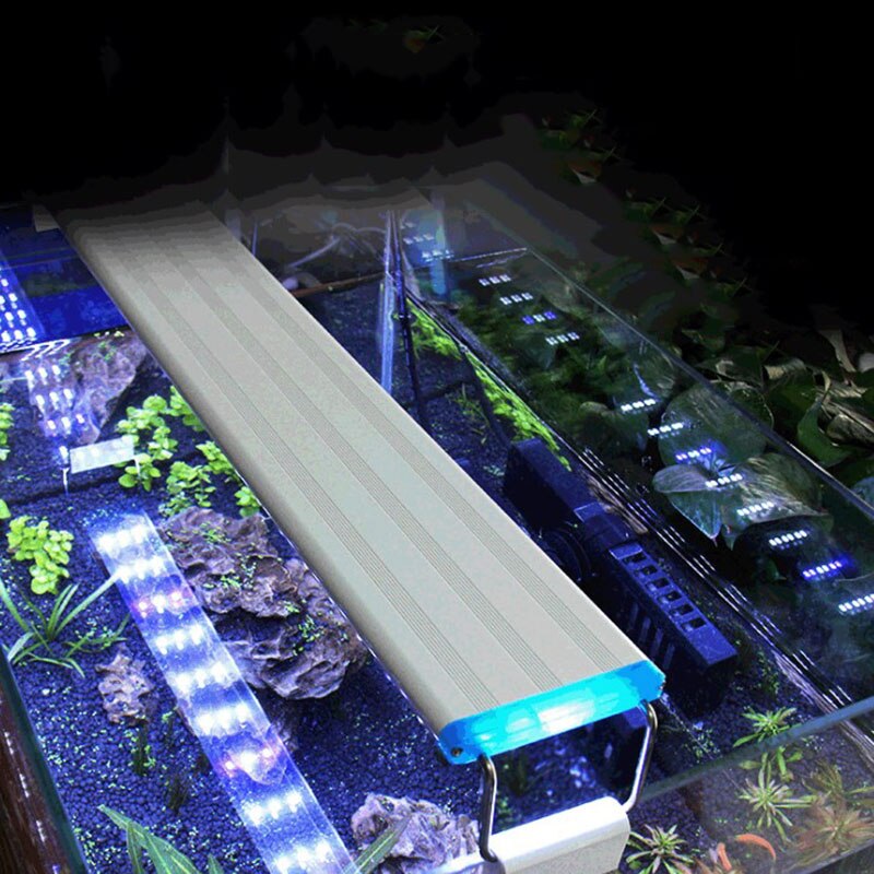 LED Aquarium Light for Plants | 8W/10W/12W/15W Aquatic Plant Lighting | Waterproof Clip-on Lamp for Fish Tank