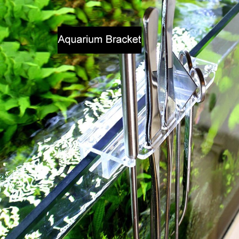New Acrylic Aquarium Bracket Holder | Transparent | Convenient Tool Storage for Aquarium Maintenance Tools