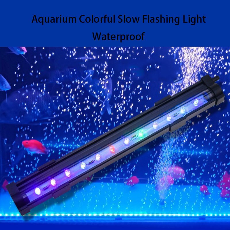 1W/2W Waterproof LED Aquarium Light | Underwater Fish Tank Lighting | Colorful and Energy-Efficient | Aquarium Decor Plant Lamp