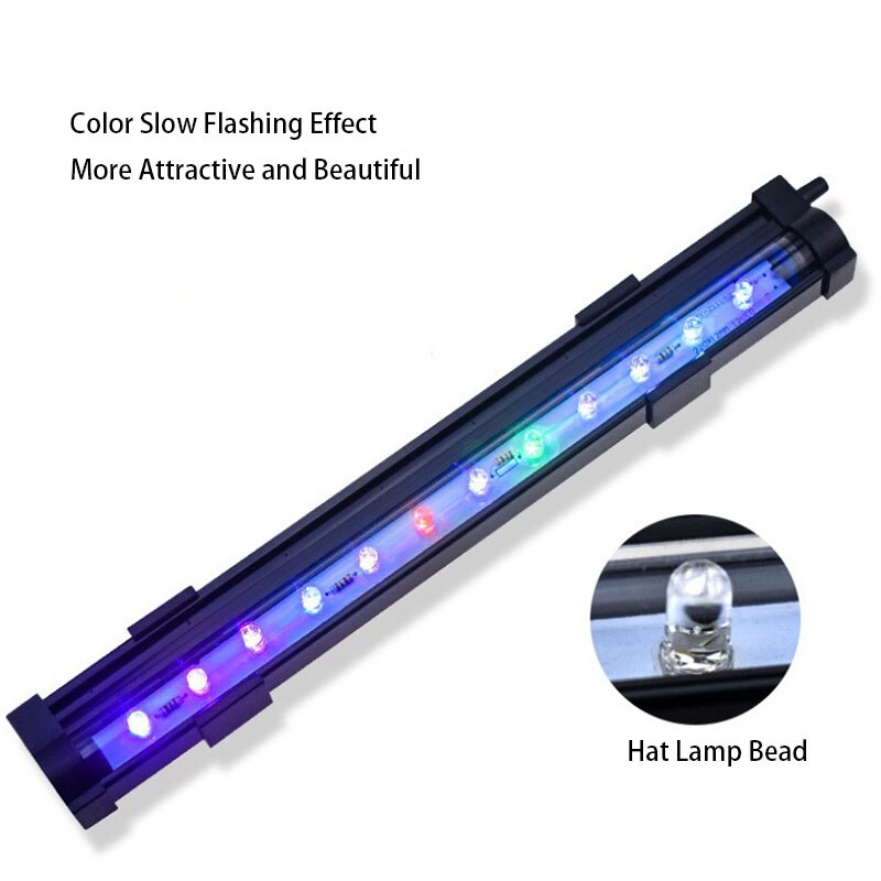 Versatile LED Aquarium Light | Waterproof Fish Tank Lighting | Colorful and Energy-Efficient | Suitable for Various Tank Sizes