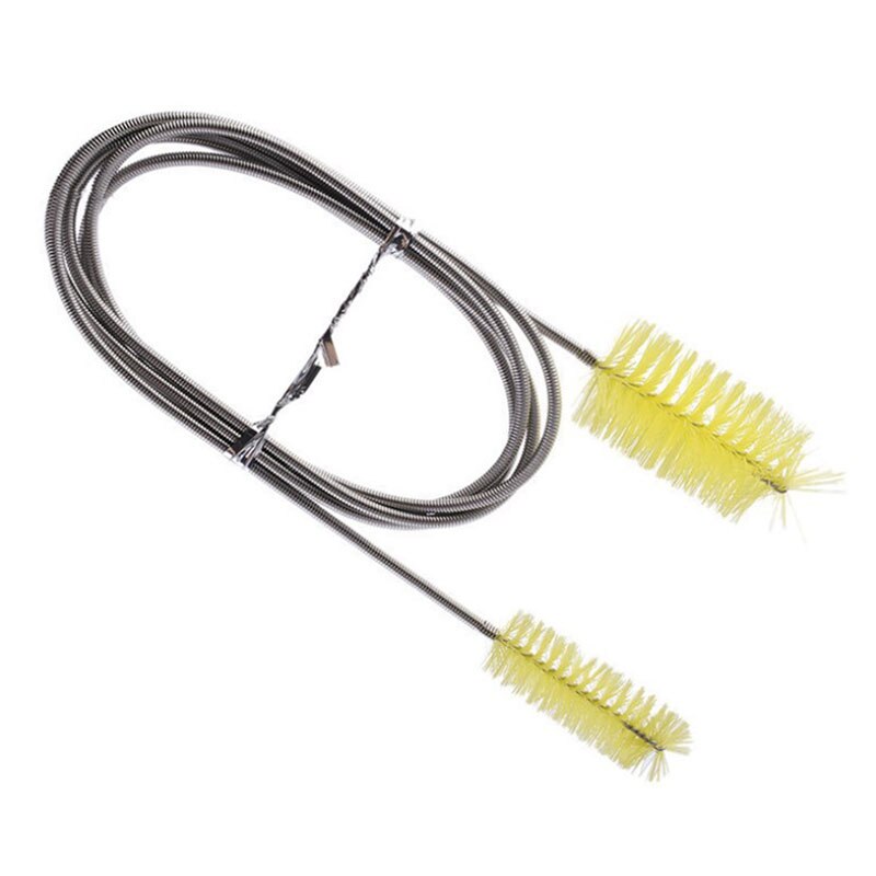 155cm 60cm Aquarium Tube Pipe Cleaning Brush | Stainless Steel Water Filter Air Tube Cleaner | High-Quality Flexible Brush for Thorough Cleaning