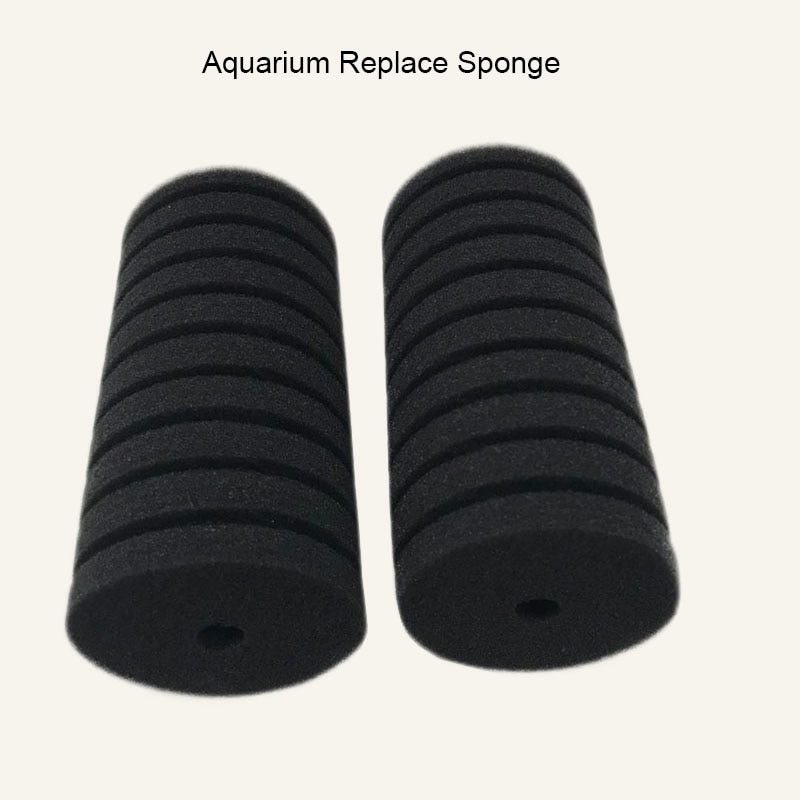 2PCS Aquarium Sponge Filter | Biochemical Sponge Filter for Fish Tank Filtration