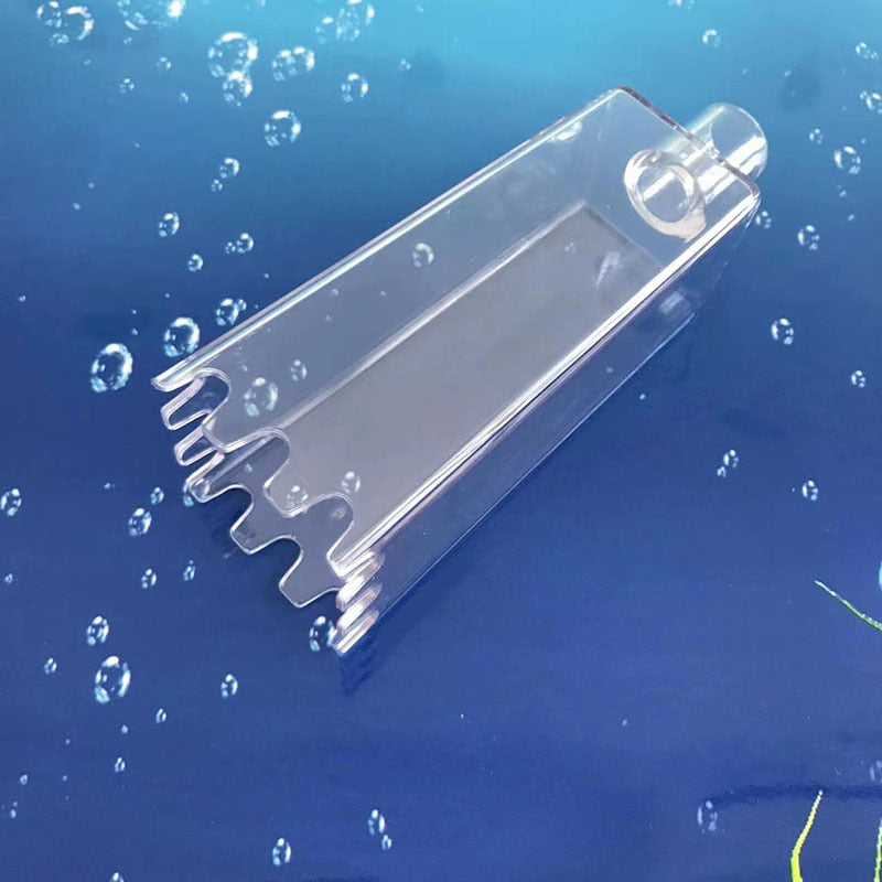 Acrylic Aquarium Water Changer Sand Cleaning Head | Transparent | Easy and Efficient Sand Washing