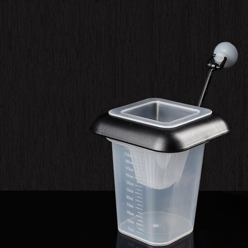 Durable Plastic Hopper Feeder for Aquarium | Easy Installation | Transparent Design