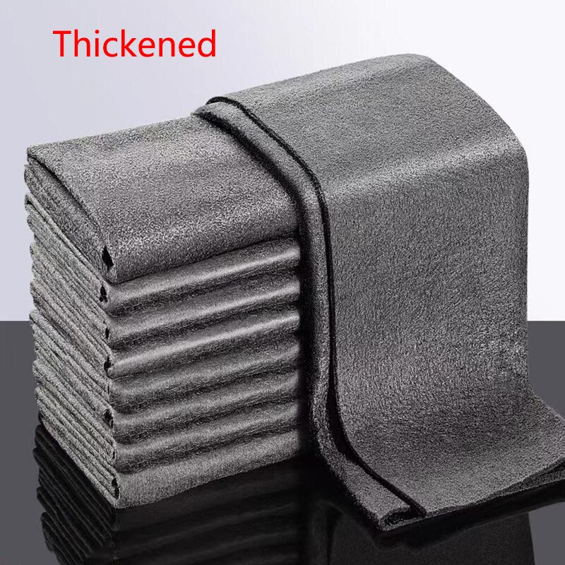 Thickened Aquarium Magic Cleaning Cloth | No Watermark Glass Wiping Cloth | Reusable Window Cleaning Rag for Kitchen