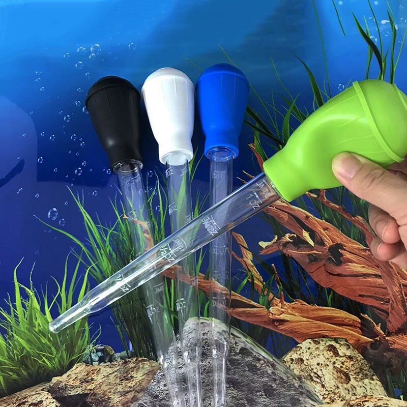 57cm Aquarium Cleaner Pump | Fish Tank Siphon Pump | Water Changer | Aquarium Accessories with Extension Tube