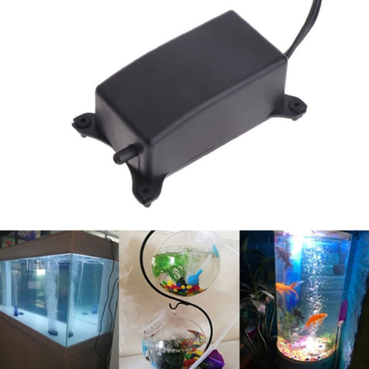 Noiseless 2W Aquarium Oxygen Pump | Advanced Air Compression System | Compact and Long-Lasting