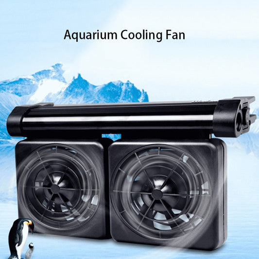 Aquarium Fish Tank Cooling Fan System | Water Temperature Control | 2/3/4 Fan Set Cooler