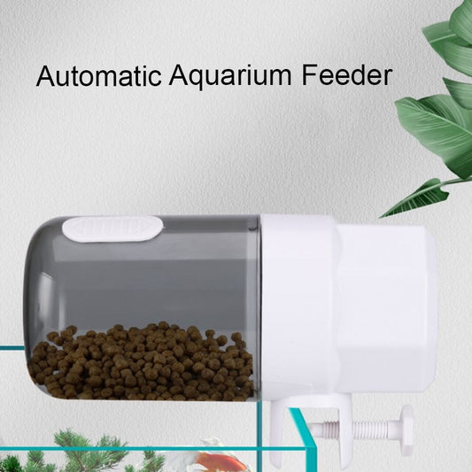 Electronic Automatic Fish Feeder | Hassle-Free Feeding with Adjustable Timer | Large Feeding Capacity for Your Convenience